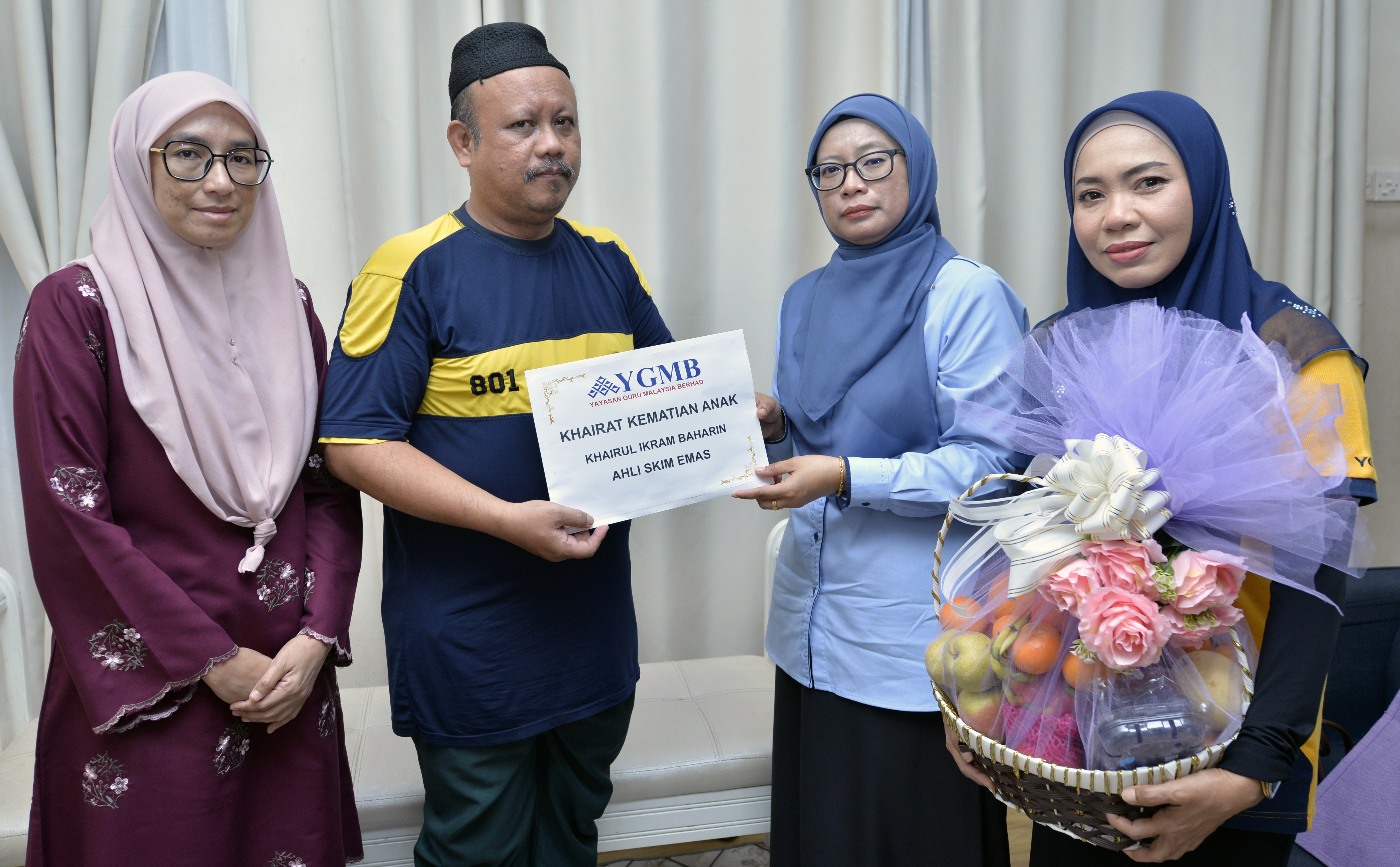 PEMERGIAN DUA ANAK GURU, YGMB HULUR MANFAAT KHAIRAT KEMATIAN